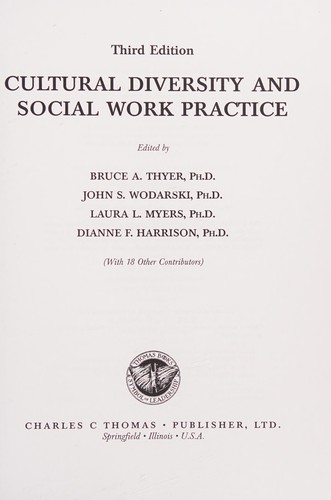 Cover for Cultural diversity and social work practice