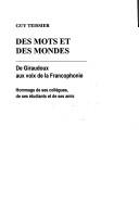 Cover for Des mots et des mondes