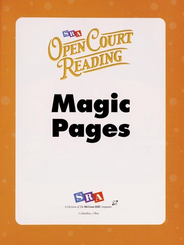 Cover for Magic pages