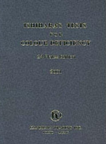 Cover for Tests for colour-blindness.