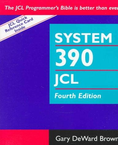 Cover for System 390 JOB control language