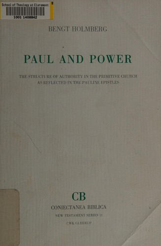 Cover for Paul and power