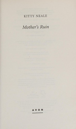 Cover for Mother's ruin