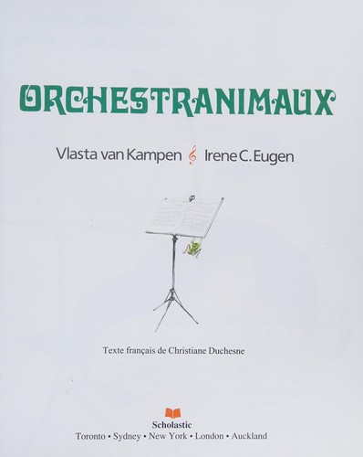 Cover for Orchestranimaux