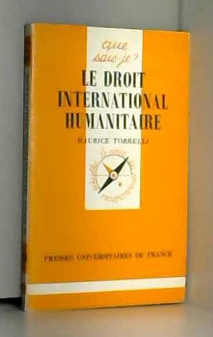 Cover for Le droit international humanitaire