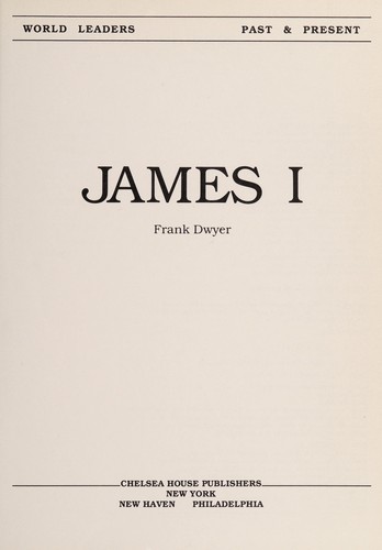 Cover for James I