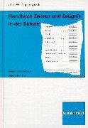 Cover for Handbuch Zensur und Zeugnis in der Schule.