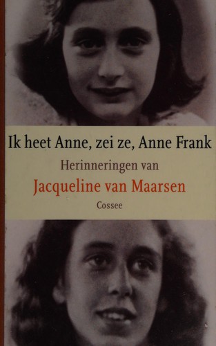 Cover for Ik heet Anne, zei ze, Anne Frank