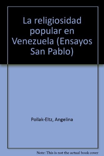 Cover for La religiosidad popular en Venezuela