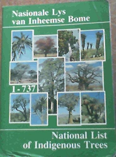 Cover for Nasionale lys van inheemse bome