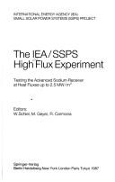 Cover for The IEA/SSPS high flux experiment