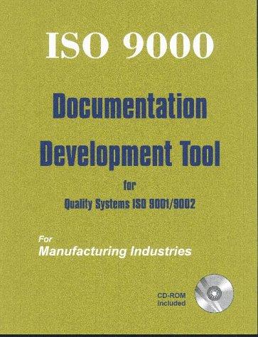 Cover for Documentation Development Tool for Quality Systems ISO 9001/9002 for Manufacturing Industries