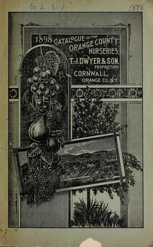 Cover for Catalogue of the Orange County Nurseries