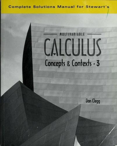 Cover for Complete solutions manual for Stewart's Multivariable calculus