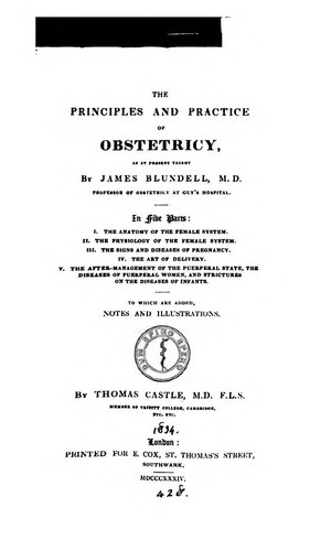 Cover for The principles and practice of obstetricy, as at present taught