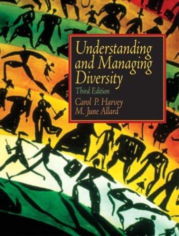 Cover for Understanding and managing diversity