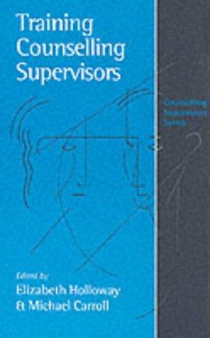 Cover for Training Counselling Supervisors