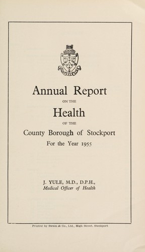 Cover for [Report 1955]