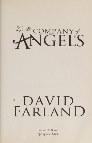 Cover for In the company of angels