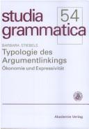 Cover for Typologie des Argumentlinkings