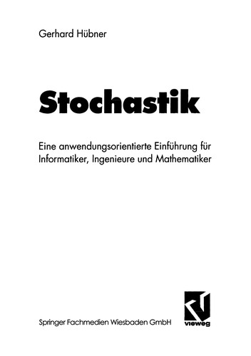 Cover for Stochastik
