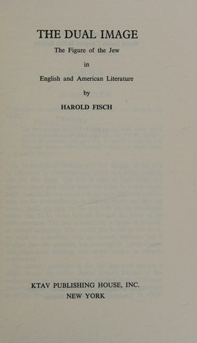 Cover for The dual image