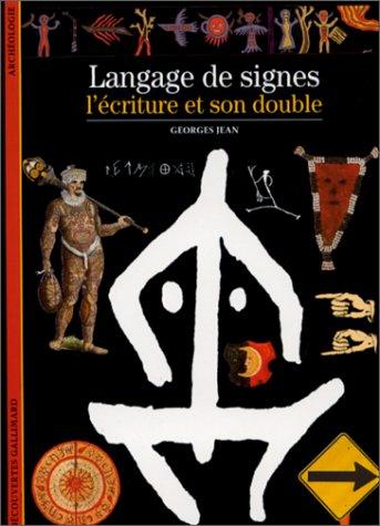 Cover for Langage de signes