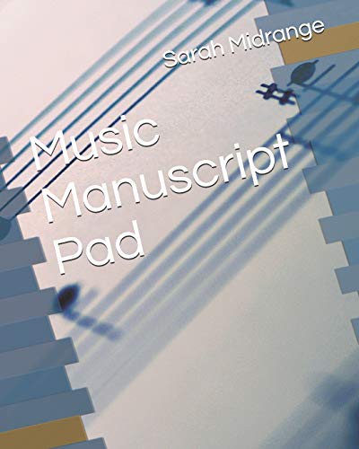 Cover for Music Manuscript Pad