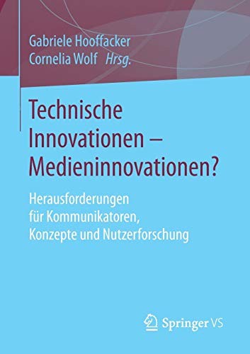 Cover for Technische Innovationen - Medieninnovationen?