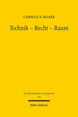 Cover for Technik - Recht - Raum