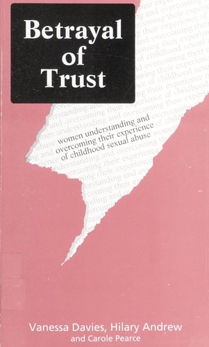 Cover for Betrayal of trust