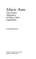 Cover for Marie Anne