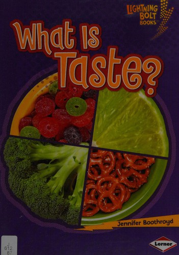 Cover for What Is Taste?