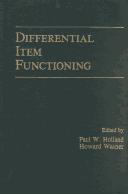 Cover for Differential item functioning