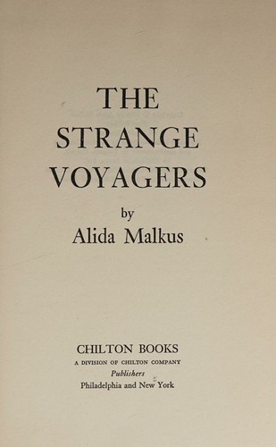 Cover for The strange voyagers