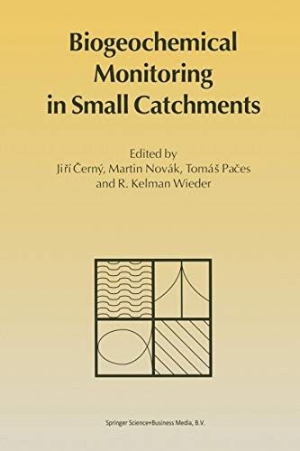 Cover for Biogeochemical Monitoring in Small Catchments