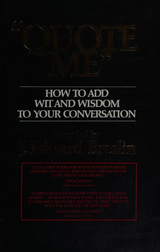 Cover for Quote Me 