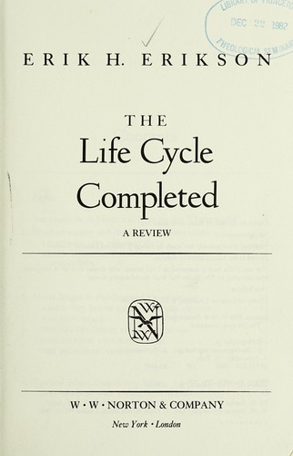 Cover for The life cycle completed