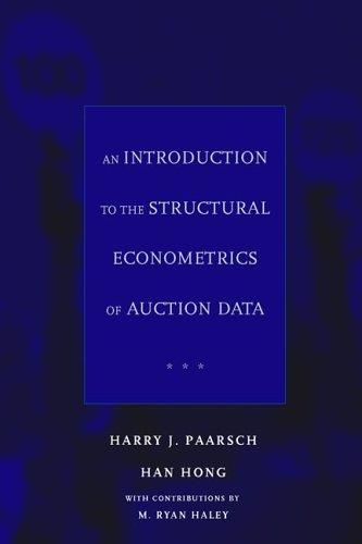 Cover for An introduction to the structural econometrics of auction data