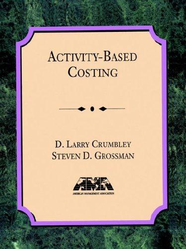 Cover for Activity Based Costing