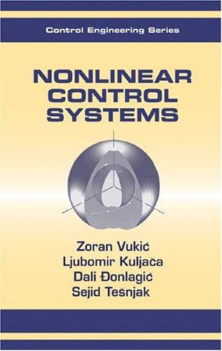 Cover for Nonlinear Control Systems (Control Engineering, 13)