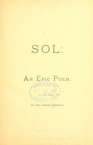 Cover for Sol