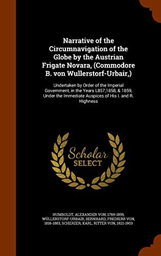 Cover for Narrative of the Circumnavigation of the Globe by the Austrian Frigate Novara,
