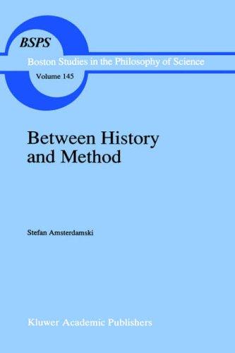 Cover for Between History and Method