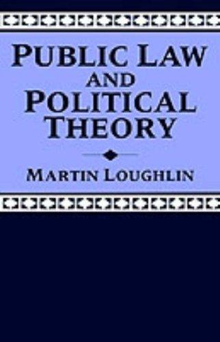 Cover for Public law and political theory