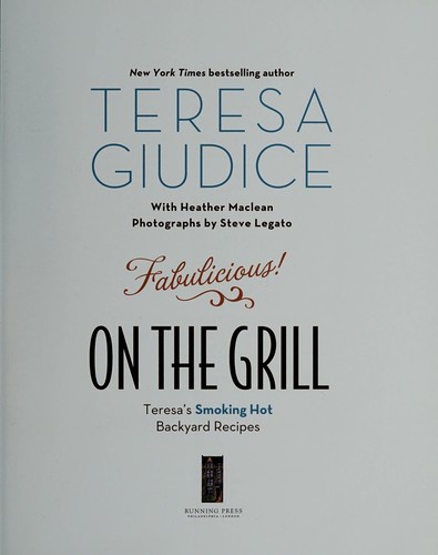 Cover for Fabulicious! on the grill