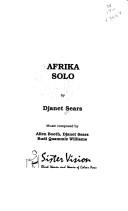 Cover for Afrika solo