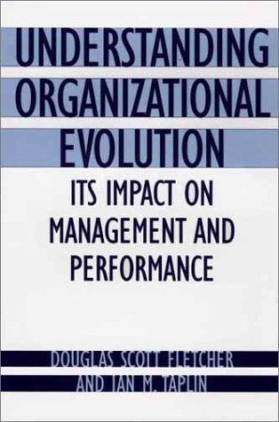 Cover for Understanding Organizational Evolution