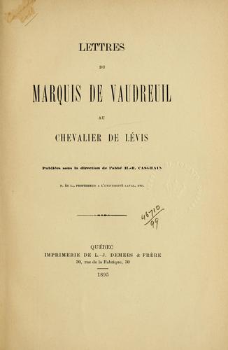 Cover for Collection des manuscrits.