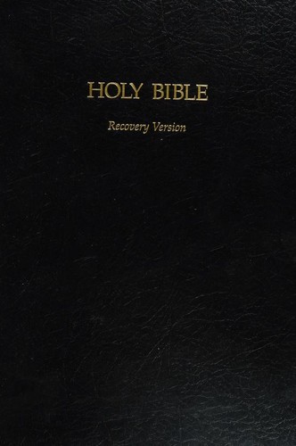Cover for Holy Bible Recovery Version